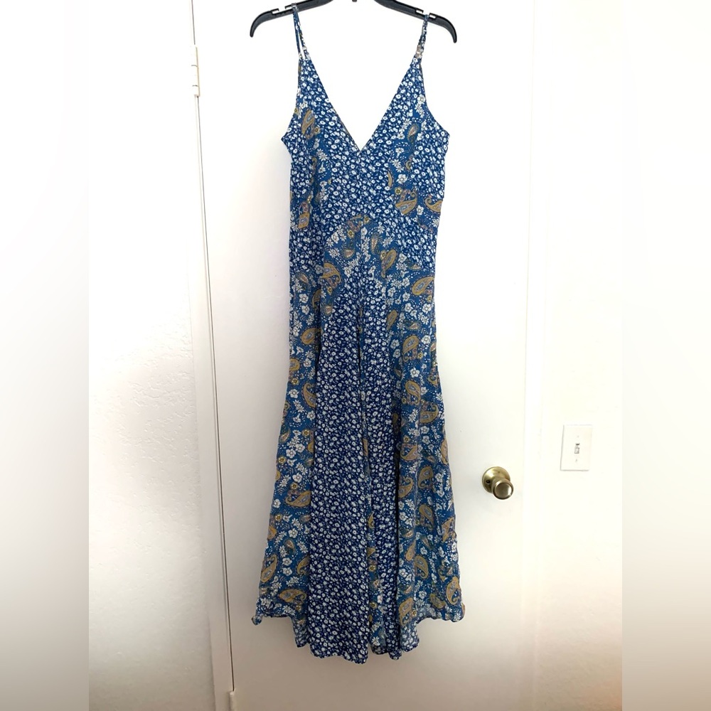 Millibon Blue Floral Maxi Dress - Picture 8 of 16